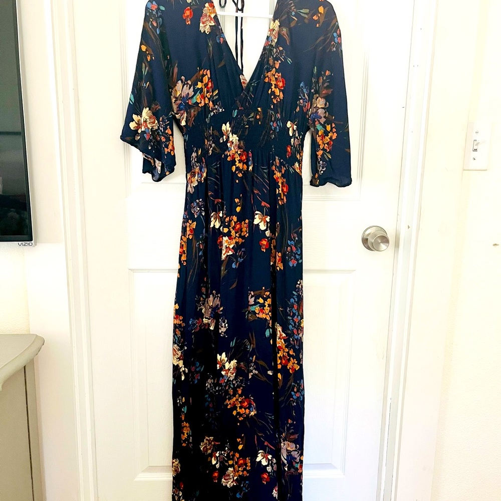 Long Floral Dress